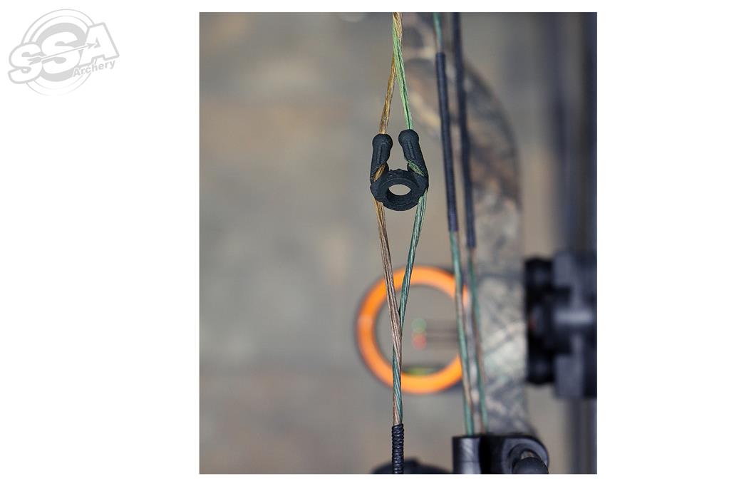 Bohning Uni Serve-Less Peep Sight Für Compoundbögen – 3,18 Mm, Schwarz, Einfach Zu Installieren